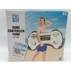 Game Controller Inflatable Pool Float 51" X 29" For Ages 8+ By High Five